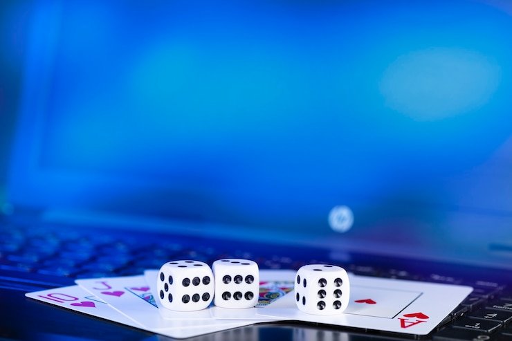 Tampilan permainan Lightning Dice di studio live alexsiatogel